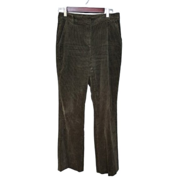 Brooks Brothers Wide Wale Corduroy Trousers | Olive Green | Classic Style - Picture 1 of 13